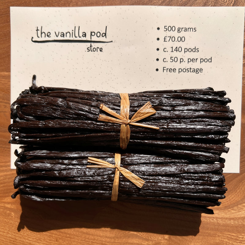 Gourmet Black Bourbon pods