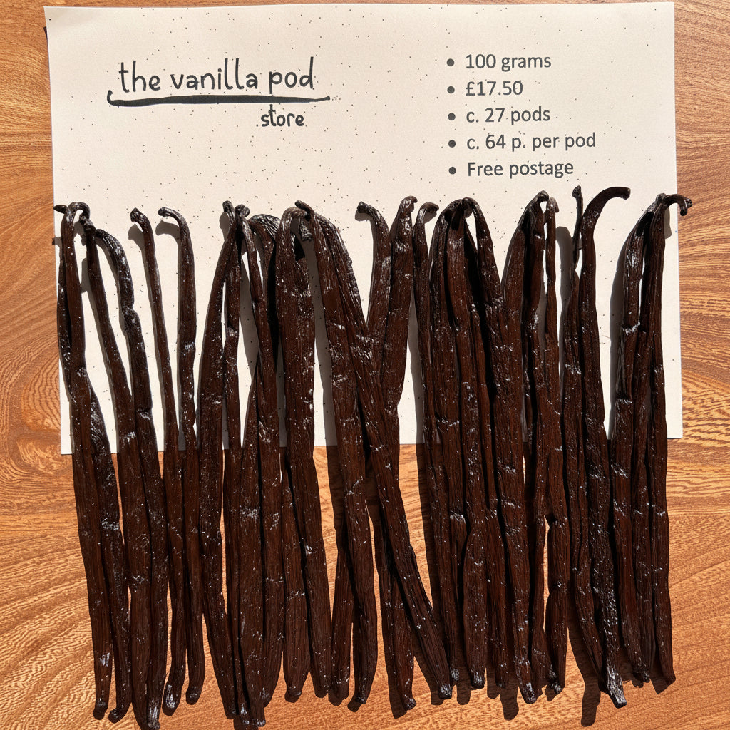 Gourmet Black Bourbon pods