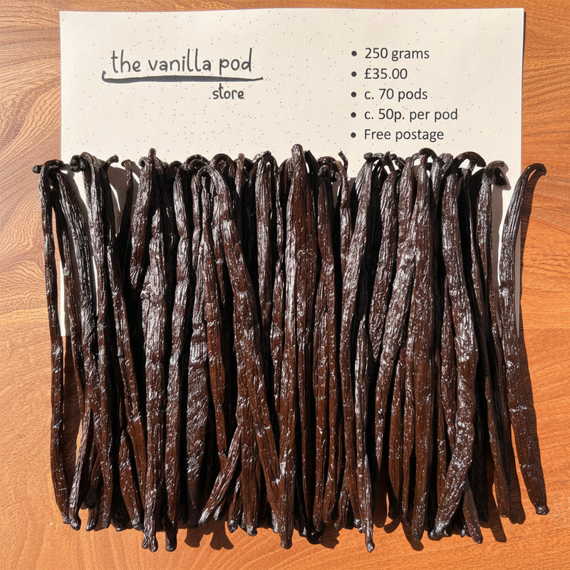 Gourmet Black Bourbon pods