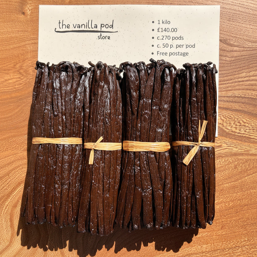 Gourmet Black Bourbon pods